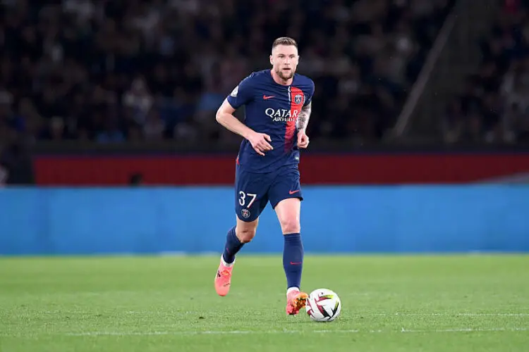37 Milan SKRINIAR (psg) during the Ligue 1 Uber Eats match between Paris and Clermont at Parc des Princes on April 6, 2024 in Paris, France.(Photo by Philippe Lecoeur/FEP/Icon Sport)   - Photo by Icon Sport