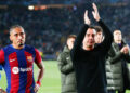 Xavi et Raphinha (FC Barcelone) - Photo by Icon Sport