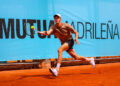 Jannik Sinner of Italy practice against Casper Ruud of Norway on Day Five of the Mutua Madrid Open 2024 tournament at La Caja Magica. (Photo by Miguel Reis / SOPA Images/Sipa USA)   - Photo by Icon Sport