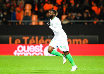 26 Bakary SAKO (asse) during the Ligue 1 Uber Eats match between Lorient and Saint Etienne on April 8, 2022 in Lorient, France. (Photo by Christophe Saidi/FEP/Icon Sport) - Photo by Icon sport   - Photo by Icon Sport