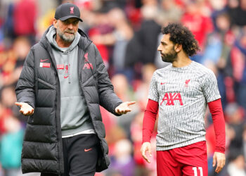 Jürgen Klopp et Mohamed Salah
(Photo by Icon Sport)