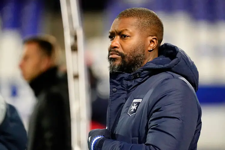 Djibril CISSE during the Ligue 2 BKT match between Auxerre and Quevilly at Stade Abbe Deschamps on December 2, 2023 in Auxerre, France. (Photo by Dave Winter/FEP/Icon Sport)   - Photo by Icon Sport