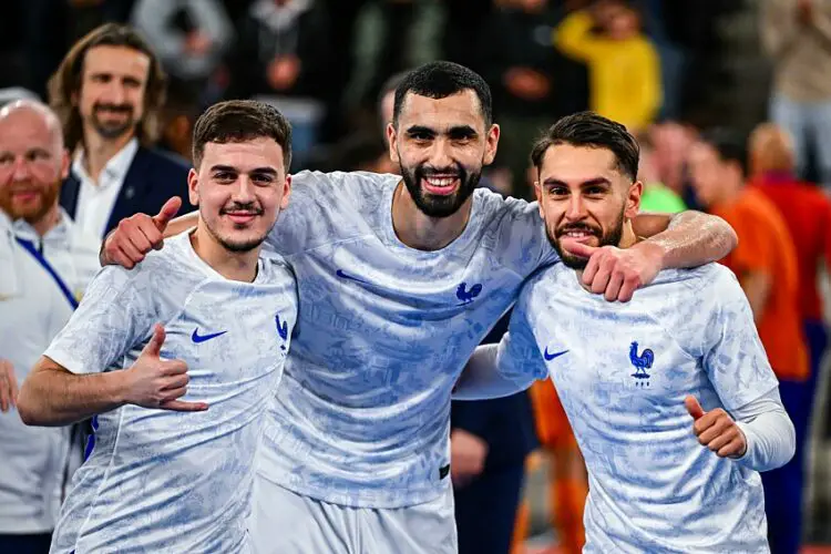 L'équipe de France de futsal se positionne à la dixième place du premier classement FIFA. Photo by Baptiste Fernandez/Icon Sport)   - Photo by Icon Sport