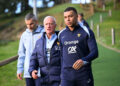 Didier DESCHAMPS (Selectionneur France) - 10 Kylian MBAPPE (fra) during the training session of France team at Centre National du Football on March 20, 2024 in Clairefontaine, France.(Photo by Anthony Bibard/FEP/Icon Sport)   - Photo by Icon Sport