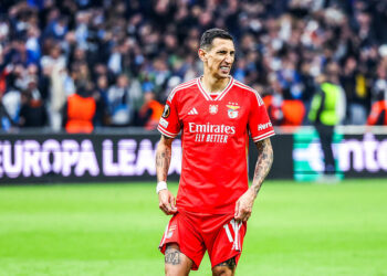 Angel Di Maria lors d'OM - Benfica (Photo by Johnny Fidelin/Icon Sport)