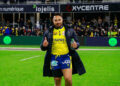 George MOALA of Clermont Ferrand during the Top 14 match between Clermont and Stade Francais at Stade Marcel Michelin on April 27, 2024 in Clermont-Ferrand, France.(Photo by Romain Biard/Icon Sport)   - Photo by Icon Sport