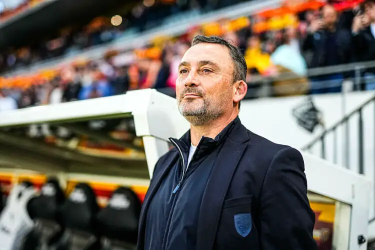 Franck HAISE head coach of Lens prior the Ligue 1 Uber Eats match between Lens and Lorient at Stade Bollaert-Delelis on May 3, 2024 in Lens, France.(Photo by Hugo Pfeiffer/Icon Sport)   - Photo by Icon Sport