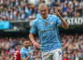 Erling Haaland avec Manchester City face aux Wolves - Photo by Icon Sport