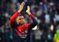 Paris Saint-Germain’s forward Kylian Mbappe warms up before the UEFA Champions League semi-final football match between Paris Saint-Germain and Borussia Dortmund at the Parc des Princes stadium in Paris on May 7, 2024. Photo by Firas Abdullah/ABACAPRESS.COM   - Photo by Icon Sport