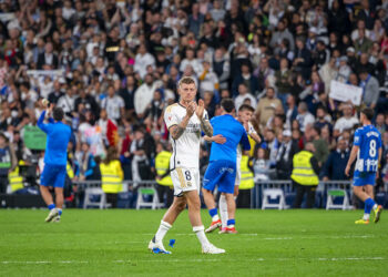 Toni Kroos et le Real Madrid face au Deportivo Alaves (Photo by Alberto Gardin / SOPA Images/Sipa USA) - Photo by Icon Sport