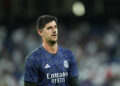 Thibaut Courtois avec le Real Madrid (Photo by Cesar Cebolla / Pressinphoto / Icon Sport)