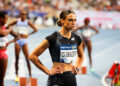 (230610) -- PARIS, June 10, 2023 (Xinhua) -- Sydney McLaughlin-Levrone of the United States reacts before the women's 400m final at the Diamond League Athletics Meeting of Paris, in France, June 9, 2023. (Photo by Rit Heise/Xinhua) - Photo by Icon sport   - Photo by Icon Sport