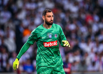 Gianluigi DONNARUMMA of Paris Saint Gemain (PSG) during the French Cup Final match between Lyon and Paris at Stade Pierre-Mauroy on May 25, 2024 in Lille, France.(Photo by Baptiste Fernandez/Icon Sport)   - Photo by Icon Sport