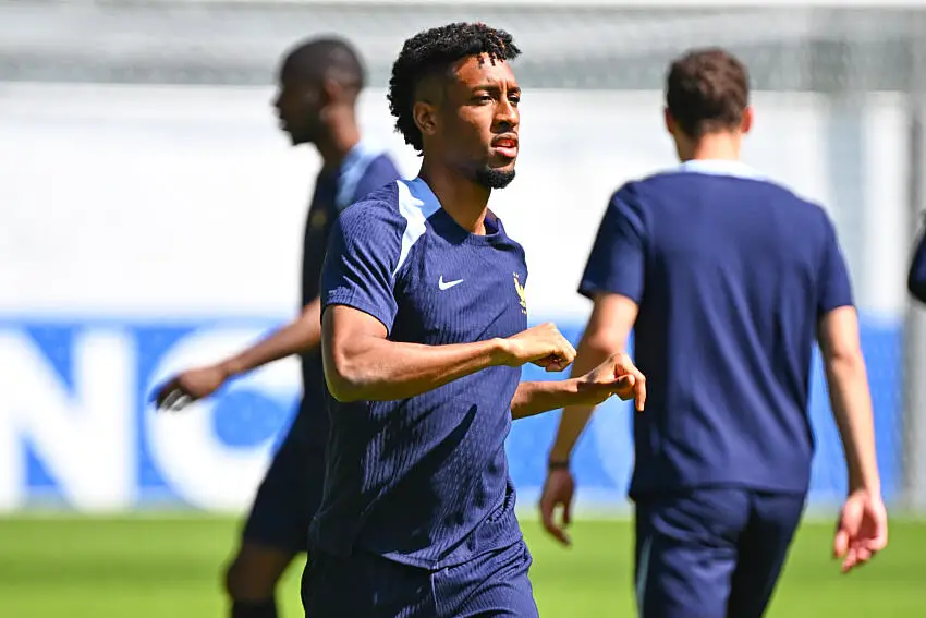 EdF : Coman de retour à l'entraînement