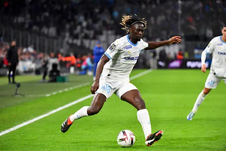 Bamo Meïté avec l'OM