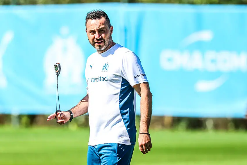 OM : « Je suis un malade », De Zerbi annonce la couleur lors de sa présentation
