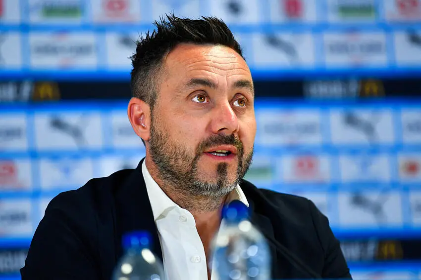 OM : la liste des joueurs écartés par Roberto De Zerbi