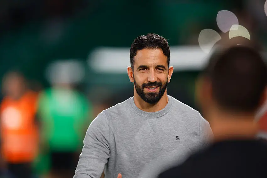 Ruben Amorim avec le Sporting