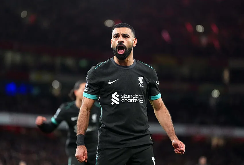 Mohamed Salah avec Liverpool