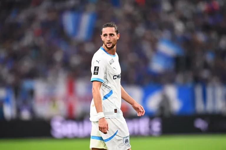 Adrien Rabiot avec l'OM