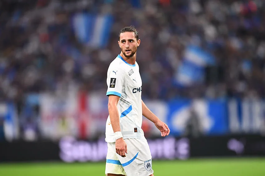 Adrien Rabiot avec l'OM 