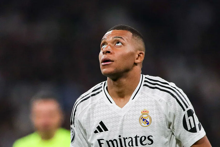 Kylian Mbappé avec le Real Madrid