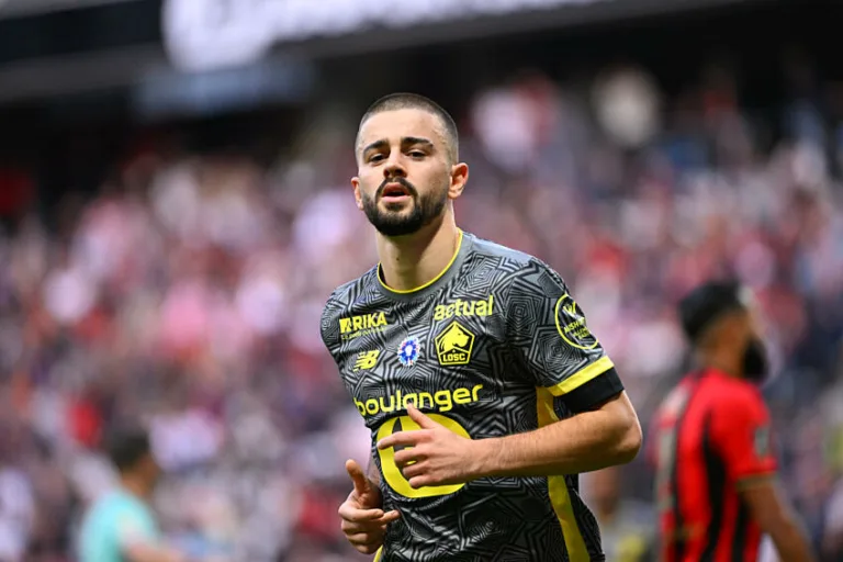 Edon Zhegrova avec le LOSC