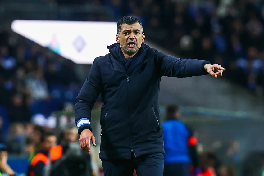 Sergio Conceição avec le FC Porto