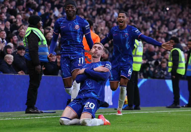Cole Palmer avec Chelsea