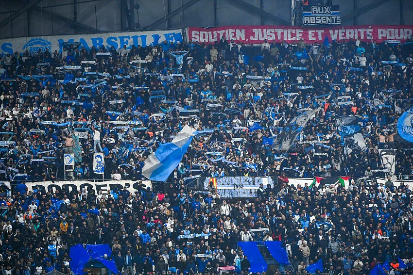 Virage Nord de l'Orange Vélodrome avec les Dodgers et les MTP