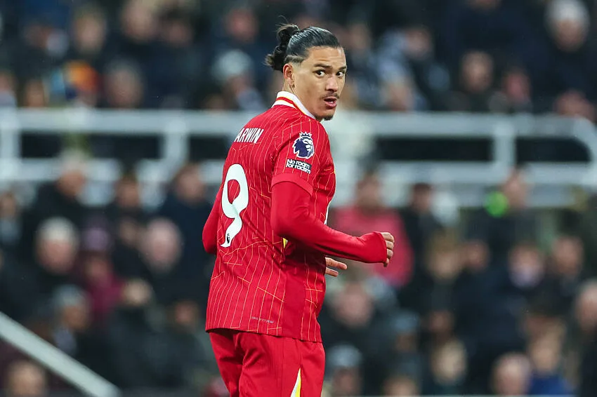 Darwin Nuñez avec Liverpool