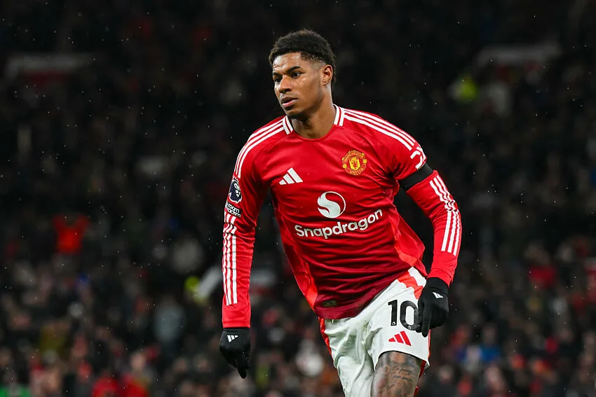 Marcus Rashford avec United