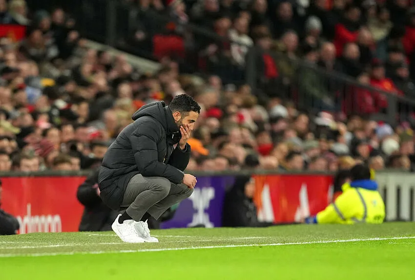 Manchester United / Newcastle United, Ruben Amorim dépité