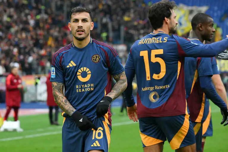 Leandro Paredes avec l'AS Rome