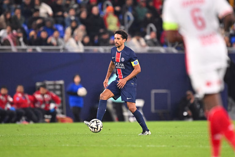 Marquinhos avec le PSG