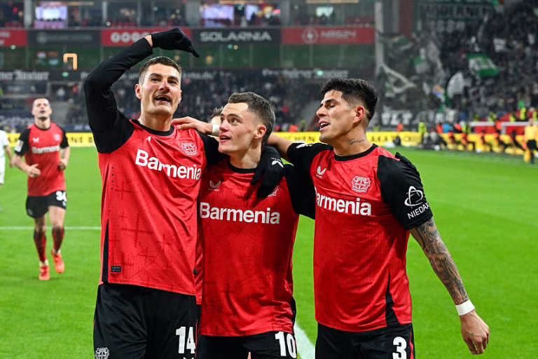 Florian Wirtz avec le Bayer Leverkusen