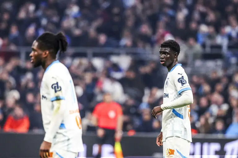 Robinio Vaz avec l'OM