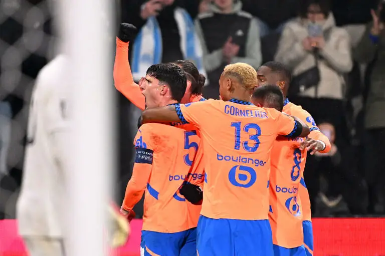 Balerdi et Cornelius avec l'OM