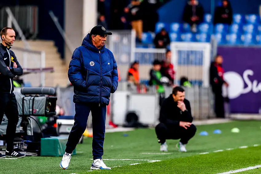 Jean-Louis Gasset avec le MHSC