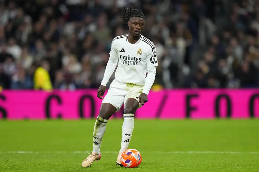 Eduardo Camavinga avec le Real Madrid