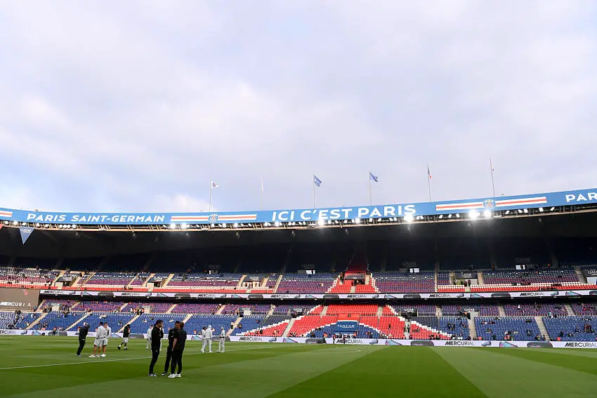 Le Parc des Princes avant PSG / OGC Nice