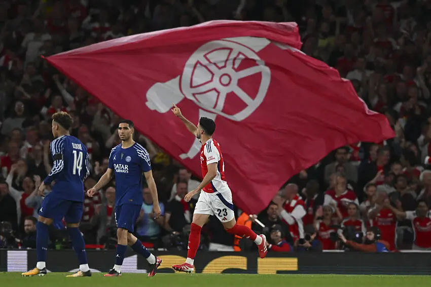 Mikel Merino pense égaliser dans cet Arsenal / PSG