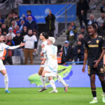 Bilal Nadir, Adrien Rabiot et Quentin Merlin avec l'OM