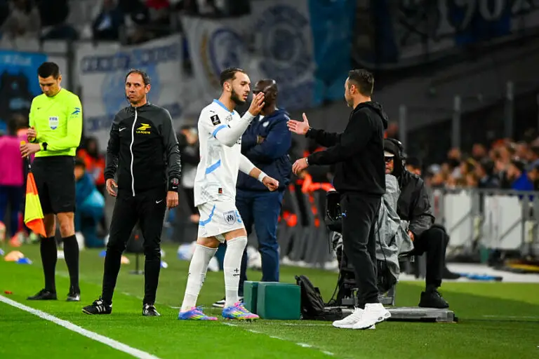 Gouiri avec De Zerbi à l'OM