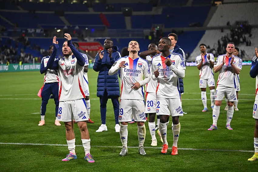 Les joueurs de l'OL