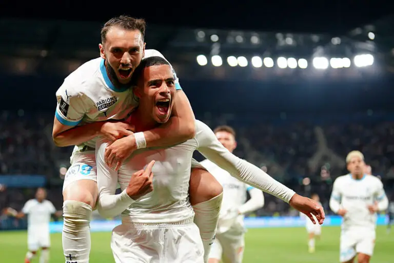 Mason Greenwood et Gouiri avec l'OM face au Havre