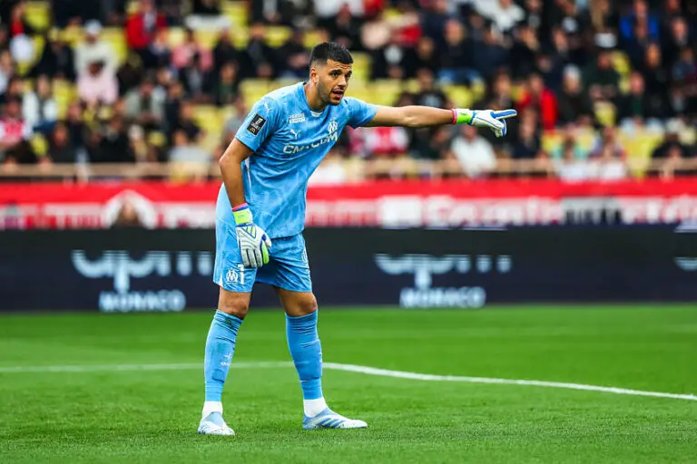 Geronimo Rulli avec l'OM à Monaco