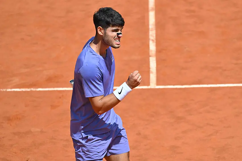 Carlos Alcaraz à Rome