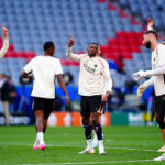 Ousmane Dembélé à l'entrainement la veille de PSG / Inter Mila