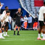 Luis Enrique avec le PSG